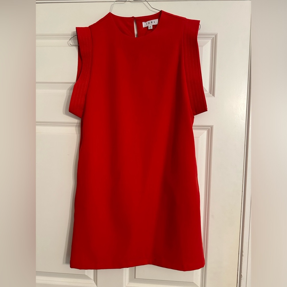 THML XS red dress mini